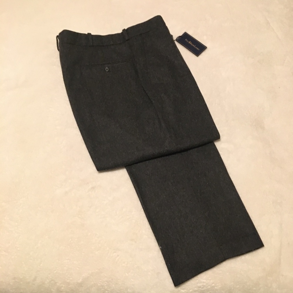 NWT Polo Ralph Lauren Flannel Wool Pants 38